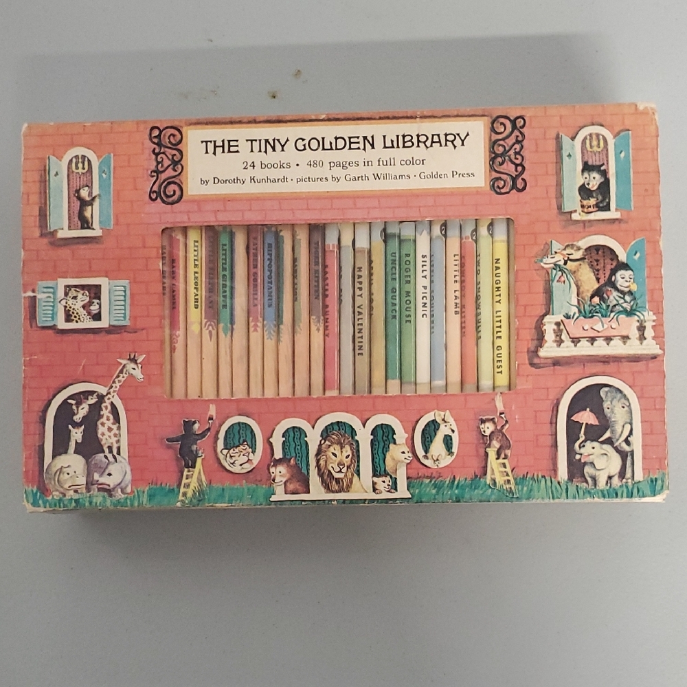 The Tiny Golden Library 24-Book Set